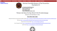 Desktop Screenshot of monroefireprevdis1.com